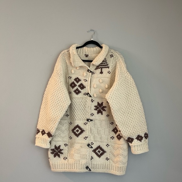 Sweaters - Oversized cowichan sweater Unisex